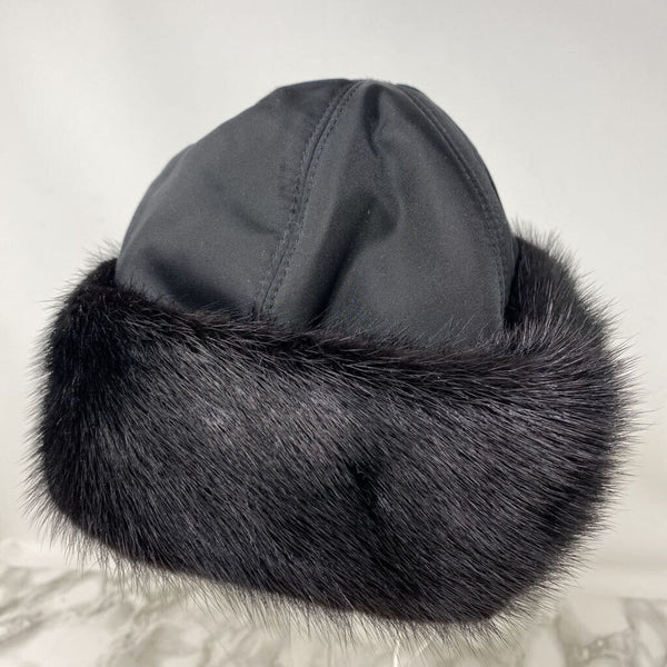 PRADA WOMEN'S HAT black S