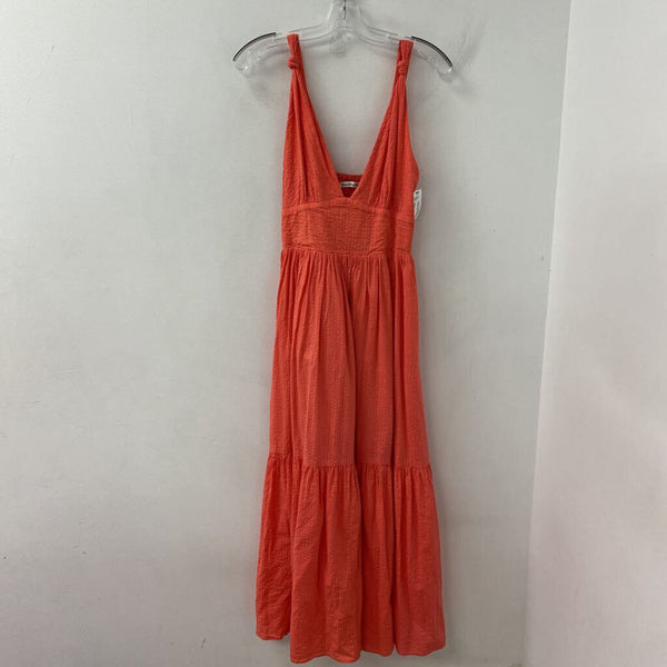 ABERCROMBIE & FITCH WOMEN'S DRESS orange S
