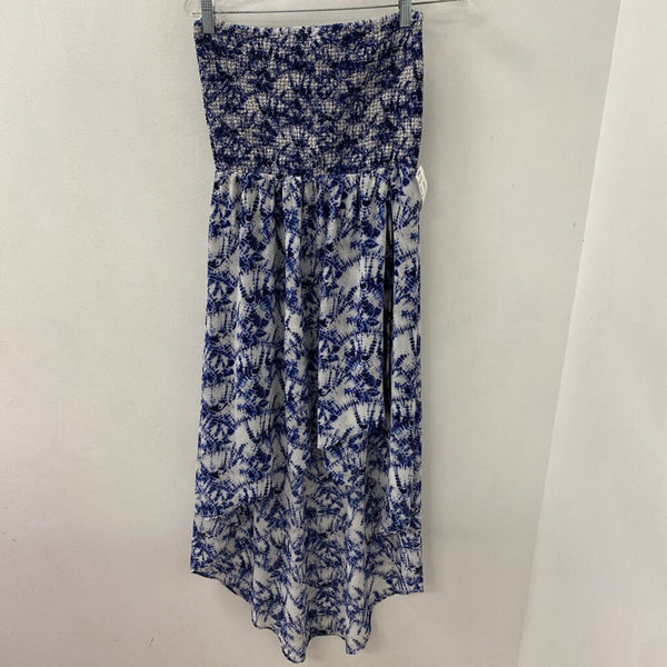 MICHAEL KORS WOMEN'S DRESS blue/white M