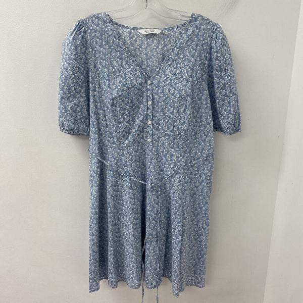 & other stories WOMEN'S DRESS blue/white 12