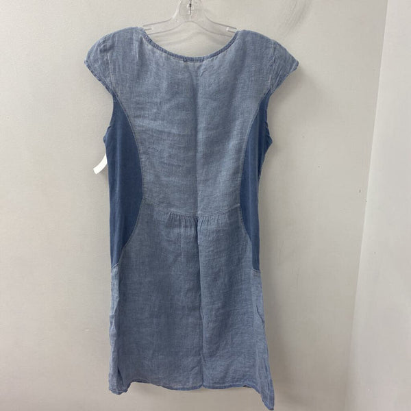 made in Italy WOMEN'S DRESS blue L
