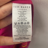 TED BAKER WOMEN'S DRESS pink orange 10/4