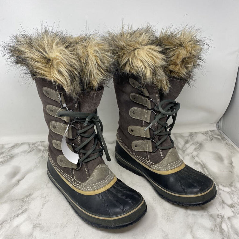 SOREL WOMEN'S BOOTS WINTER grey 8