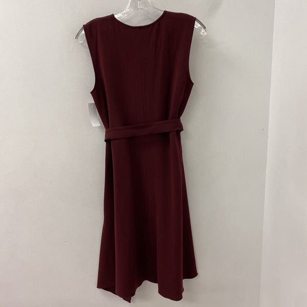 THEORY WOMEN'S DRESS burgundy 4