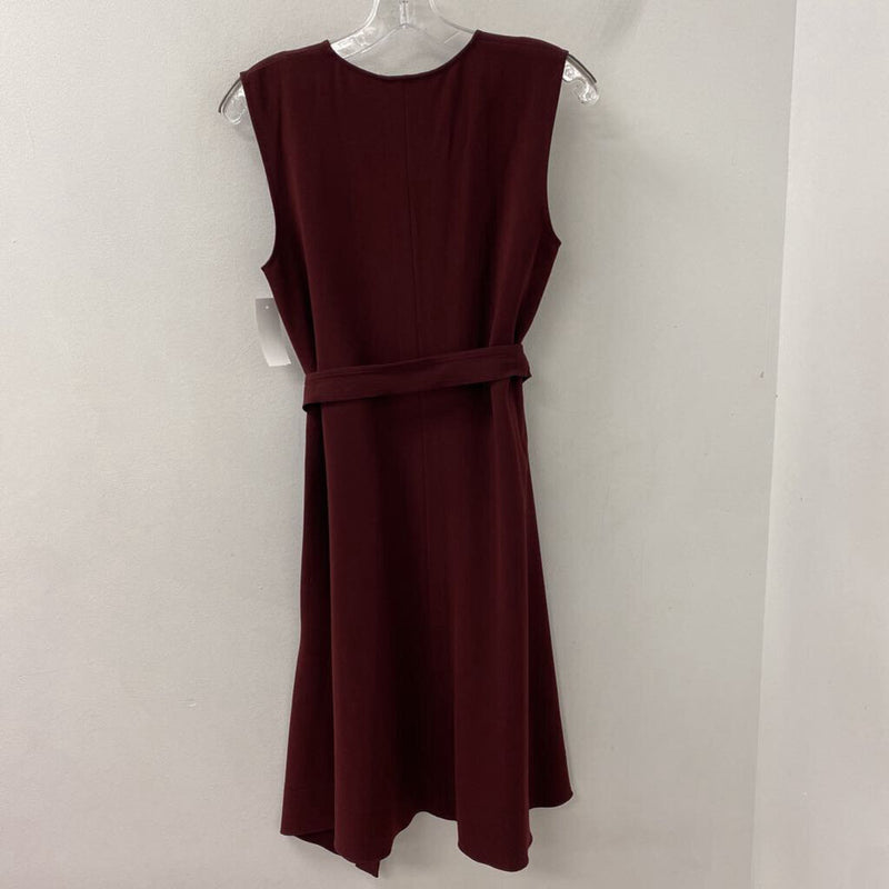 THEORY WOMEN'S DRESS burgundy 4