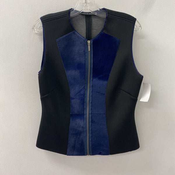 JOEFFER CAOC WOMEN'S TOP black blue M