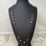 TWOA WOMEN'S NECKLACE grey rose-gold