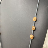 TWOA WOMEN'S NECKLACE grey rose-gold