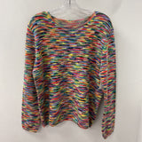 WOMEN'S SWEATER multi marled L