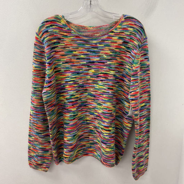 WOMEN'S SWEATER multi marled L