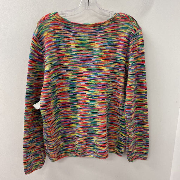 WOMEN'S SWEATER multi marled L