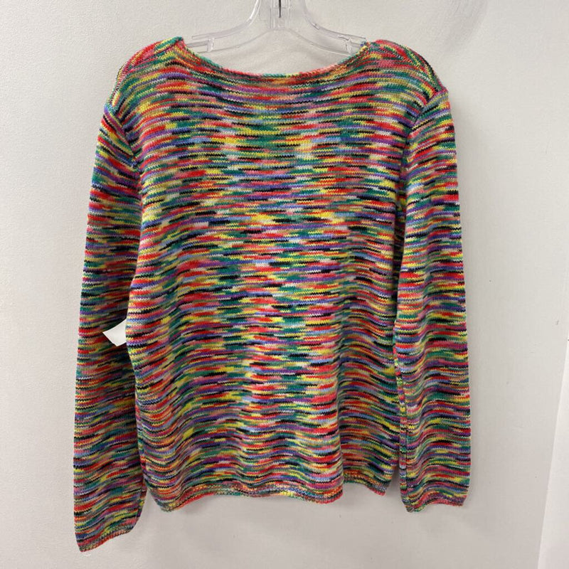 WOMEN'S SWEATER multi marled L