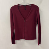SARAH PACINI WOMEN'S CARDIGAN burgundy 1/S