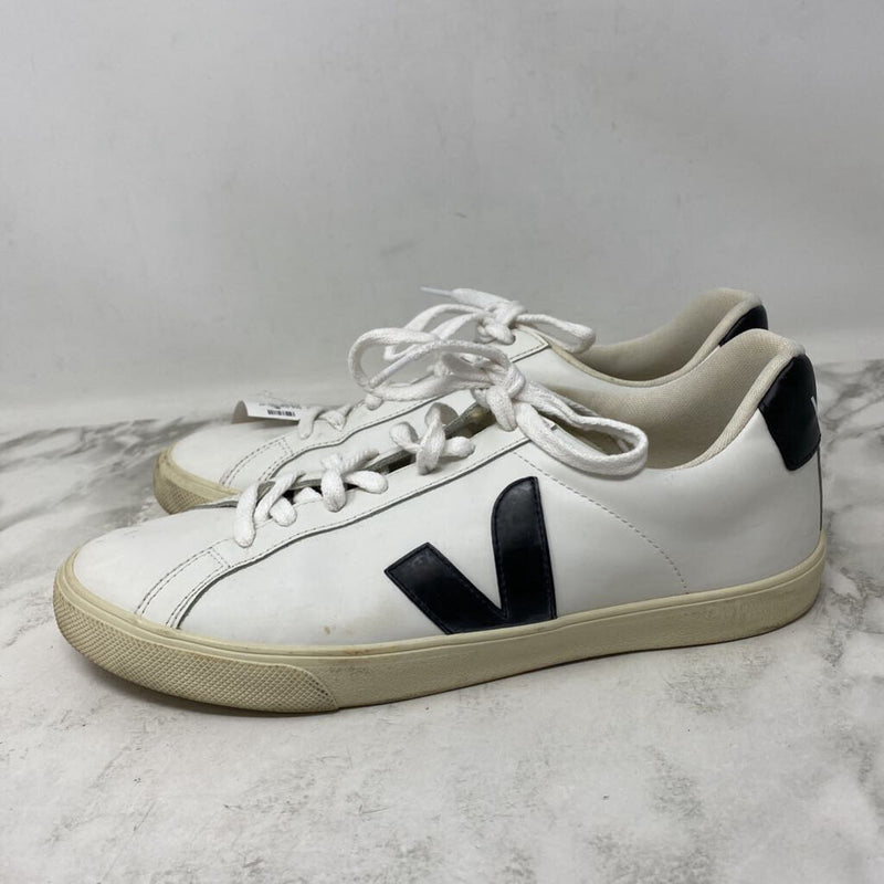 VEJA WOMEN'S SNEAKERS white black mix 11