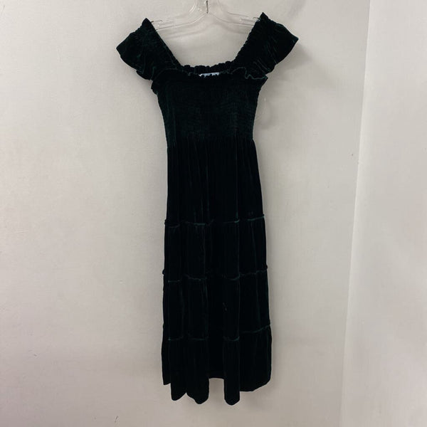 Hill House WOMEN'S DRESS emerald green XS