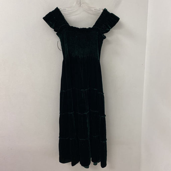 Hill House WOMEN'S DRESS emerald green XS