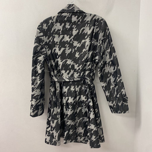 PINK TARTAN WOMEN'S COAT grey camo 12