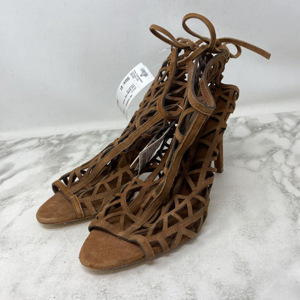 ZARA WOMEN'S HEELS brown 41