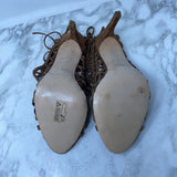 ZARA WOMEN'S HEELS brown 41