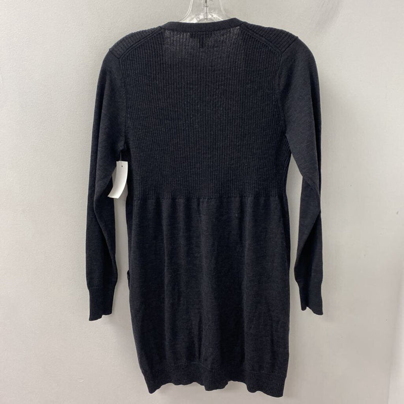 EILEEN FISHER WOMEN'S CARDIGAN charcoal S