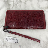 RUDSAK WOMEN'S WALLET/WRISTLET burgundy