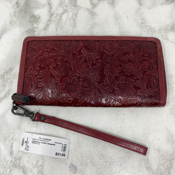 RUDSAK WOMEN'S WALLET/WRISTLET burgundy