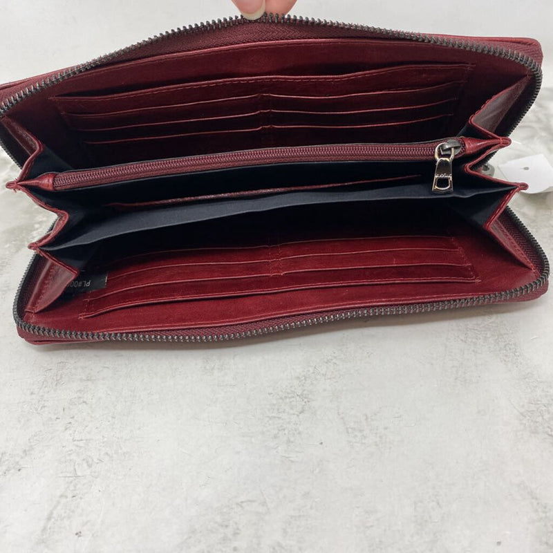 RUDSAK WOMEN'S WALLET/WRISTLET burgundy