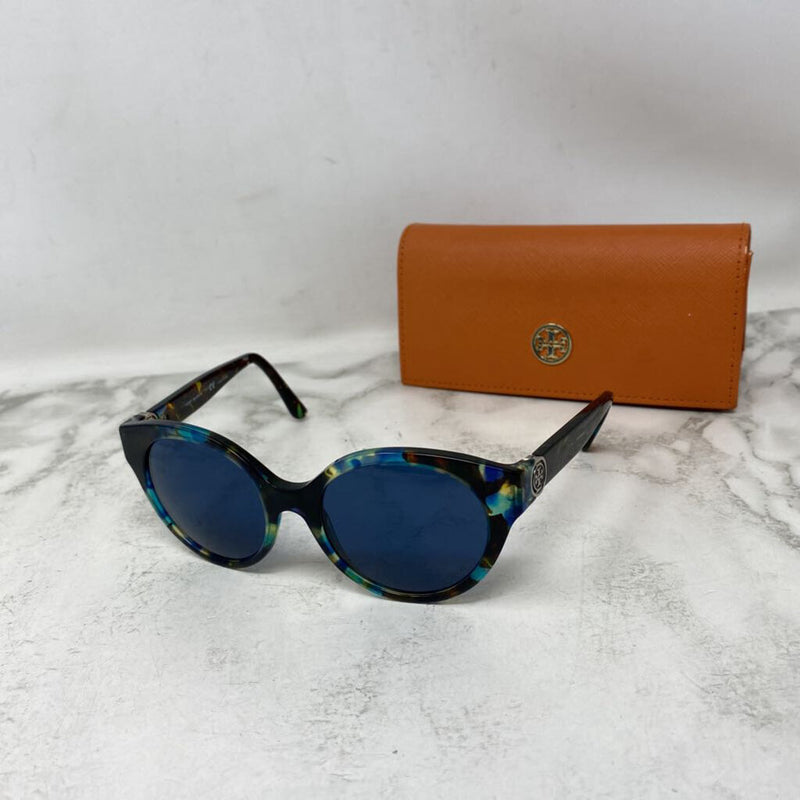 TORY BURCH WOMEN'S SUNGLASSES blue green mix