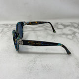 TORY BURCH WOMEN'S SUNGLASSES blue green mix