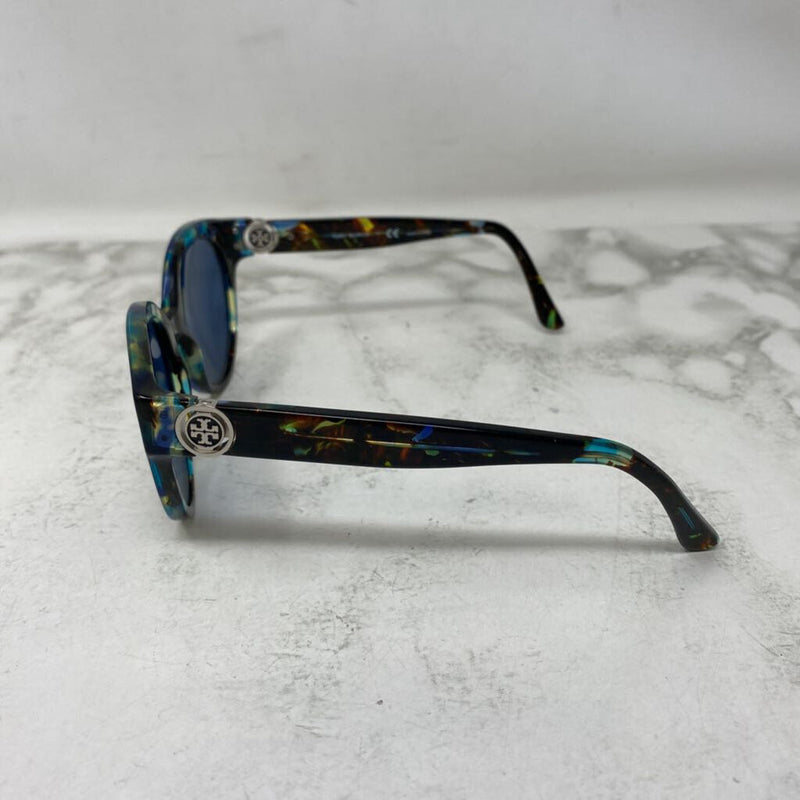 TORY BURCH WOMEN'S SUNGLASSES blue green mix