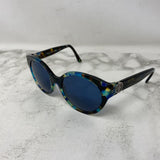 TORY BURCH WOMEN'S SUNGLASSES blue green mix
