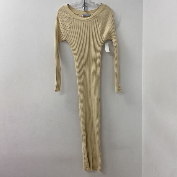 FREE PEOPLE WOMEN'S DRESS cream M