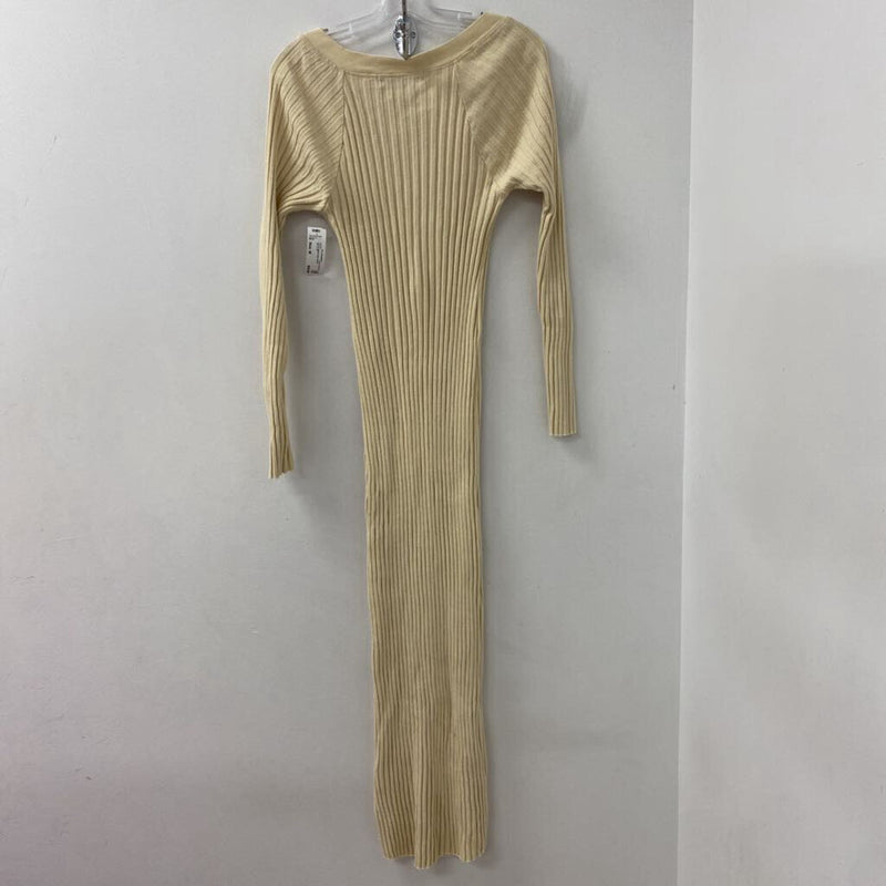 FREE PEOPLE WOMEN'S DRESS cream M