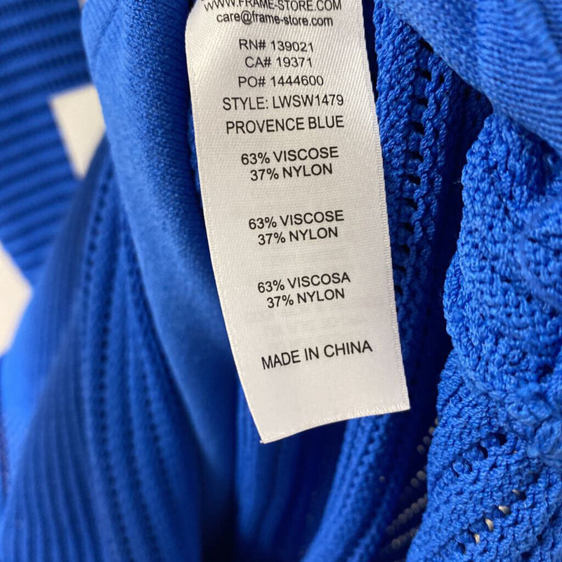 FRAME WOMEN'S DRESS blue S