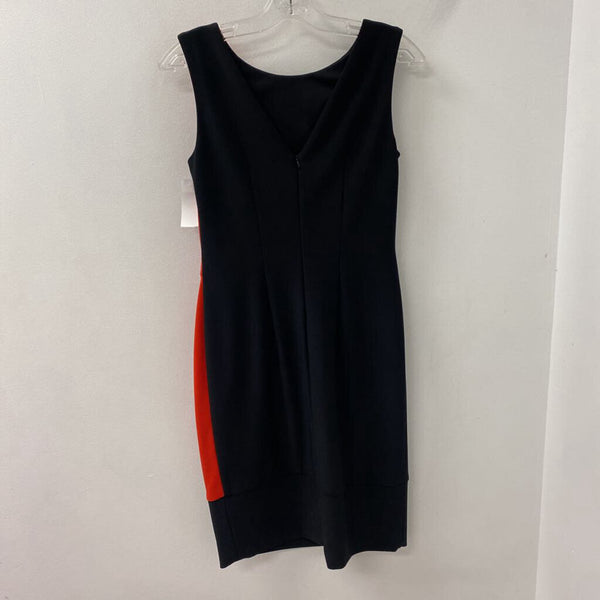 JOSEPH RIBKOFF WOMEN'S DRESS black white red 6