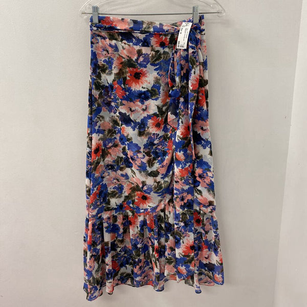 Misa WOMEN'S SKIRT blue pink white mix M