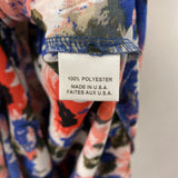 Misa WOMEN'S SKIRT blue pink white mix M