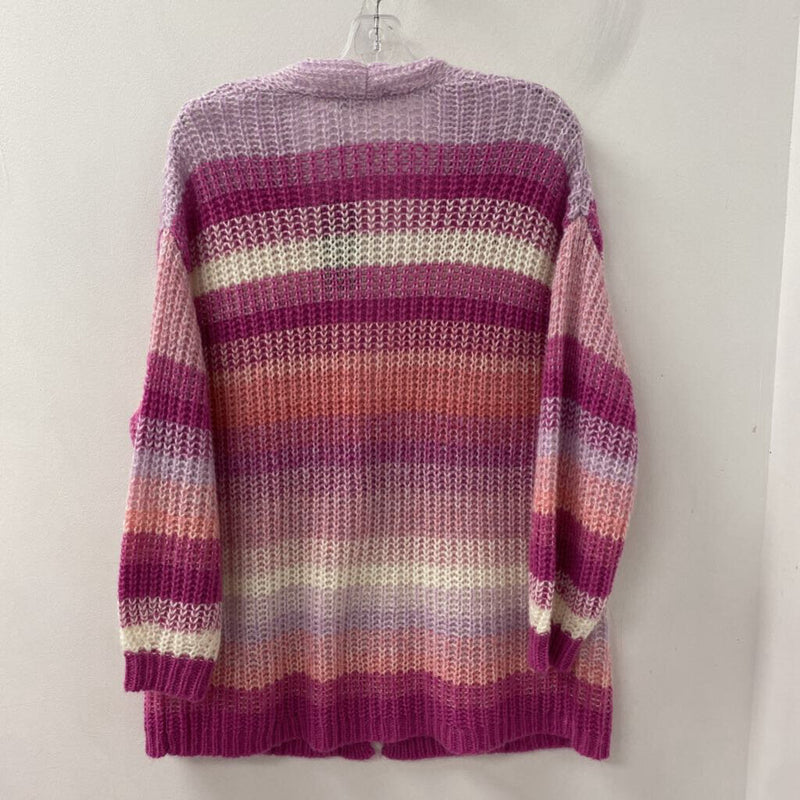 OLSEN WOMEN'S CARDIGAN pink cream mix XL