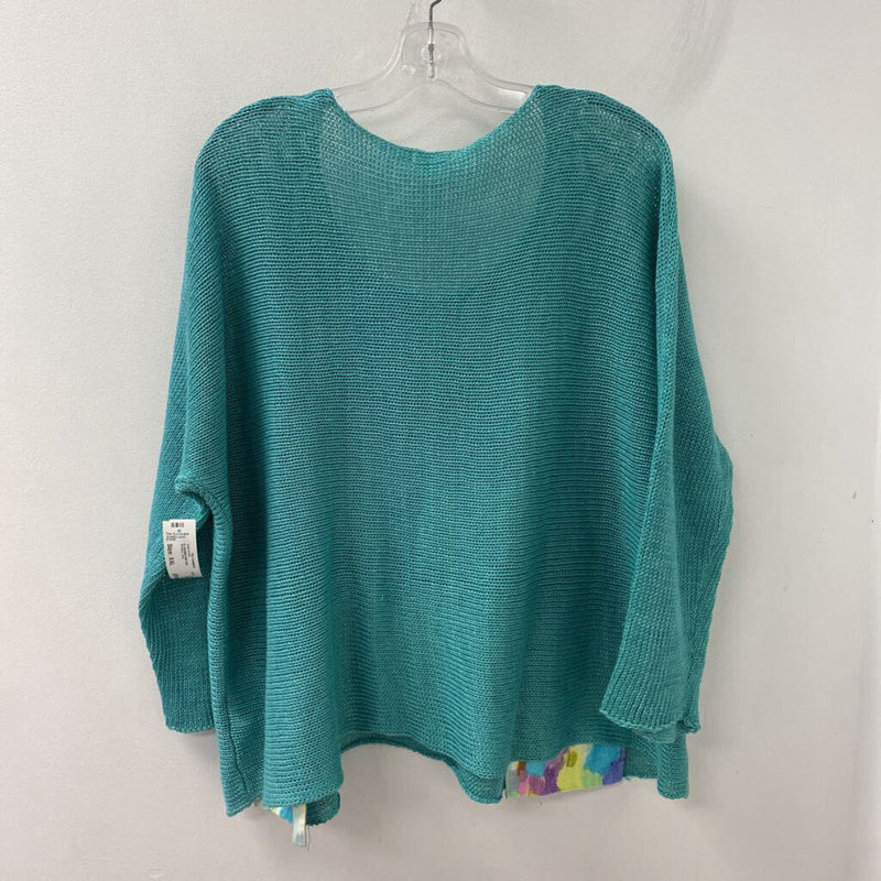 GRIZAS WOMEN'S SWEATER teal XXL