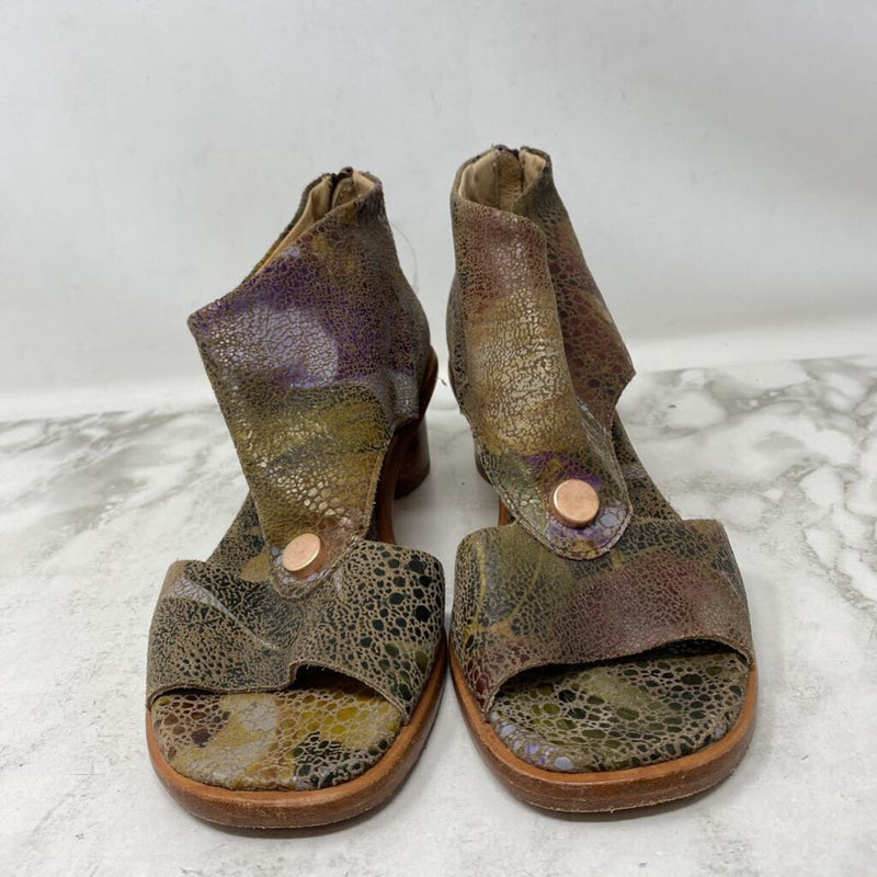 neosens WOMEN'S HEELS brown green purple 39