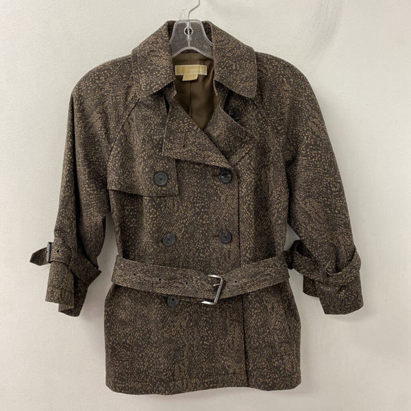 MICHAEL/Michael Kors WOMEN'S COAT brown black s
