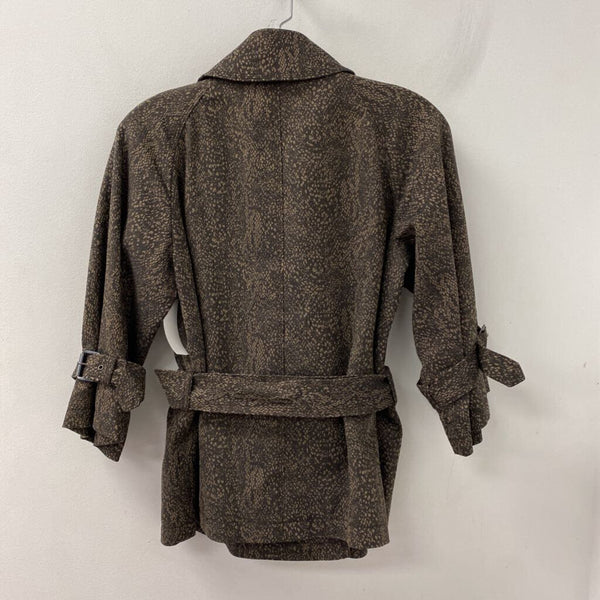 MICHAEL/Michael Kors WOMEN'S COAT brown black s