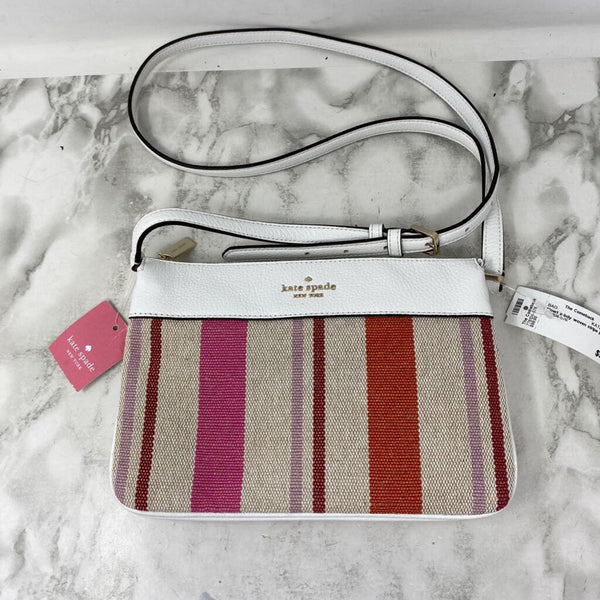 KATE SPADE WOMEN'S BAG pink tan white mix