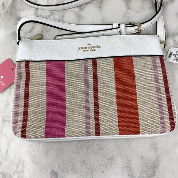 KATE SPADE WOMEN'S BAG pink tan white mix