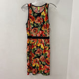 TRISTAN WOMEN'S DRESS black lforal M