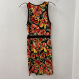 TRISTAN WOMEN'S DRESS black lforal M