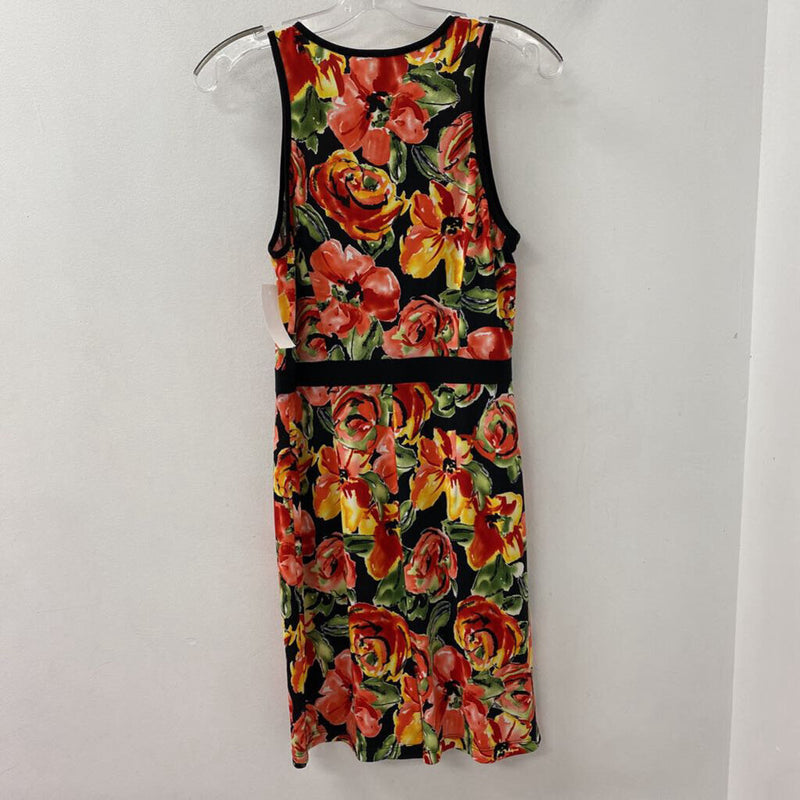 TRISTAN WOMEN'S DRESS black lforal M