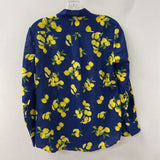 Banana Republic WOMEN'S BLOUSE/SHIRT navy yellow S