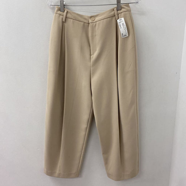 OAK + FORT WOMEN'S PANTS tan 6