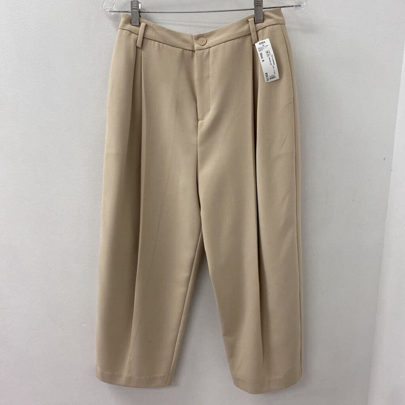 OAK + FORT WOMEN'S PANTS tan 6